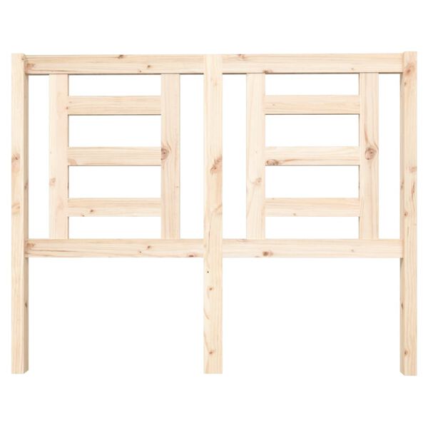 vidaXL Čelo postele 126x4x100 cm mas&iacute;vna borovica