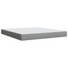 vidaXL Boxspring posteľ s matracom bledosiv&aacute; 180x200 cm l&aacute;tka