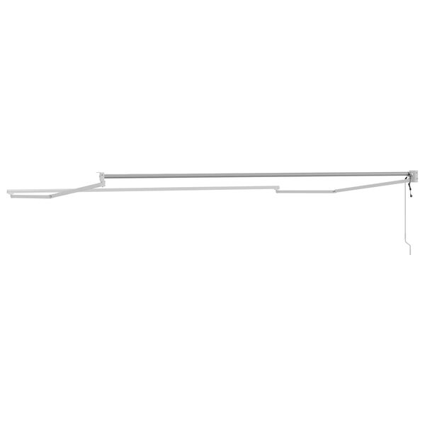 vidaXL Elektrick&yacute; automatick&yacute; r&aacute;m mark&iacute;zy Biely 4 x 2 m Hlin&iacute;k