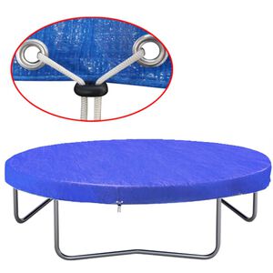 vidaXL Kryt na trampol&iacute;nu PE 360-367 cm 90 g/m&sup2;