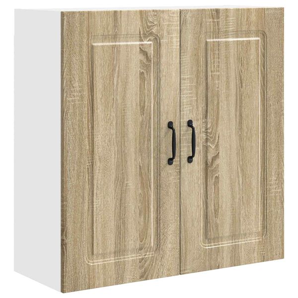 vidaXL Kuchynsk&aacute; skriňa s &uacute;ložiskom Kalmar Sonoma dub 80 x 31 x 80 cm