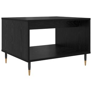 vidaXL Konferenčn&yacute; stol&iacute;k Čierny dub 60 x 50 x 40 cm Kompozitn&eacute; drevo