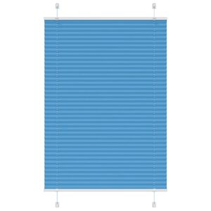 vidaXL plisovan&aacute; roleta modr&aacute; 90x150 cm &Scaron;&iacute;rka l&aacute;tky 89,4 cm