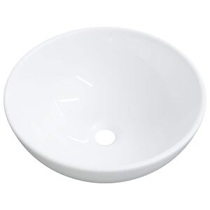 vidaXL Um&yacute;vadlo biele 28x28x10 cm keramick&eacute;