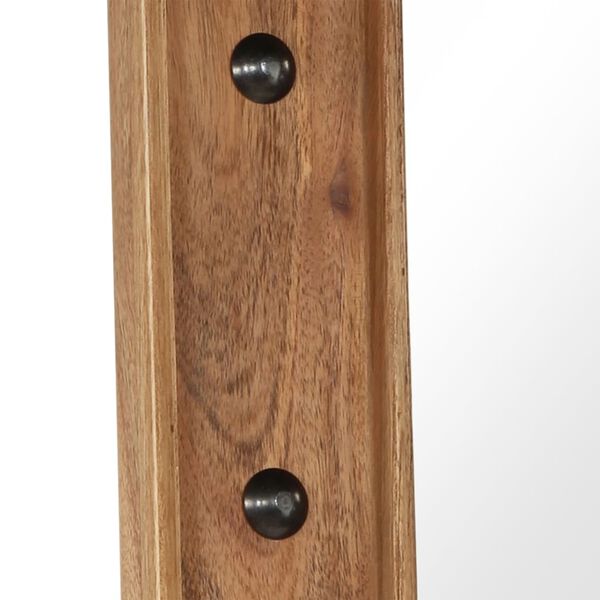 vidaXL Zrkadlo z masívneho akáciového dreva 50x80 cm