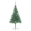 vidaXL Osvetlen&yacute; umel&yacute; vianočn&yacute; stromček+gule 180 cm, 564 vetvičiek