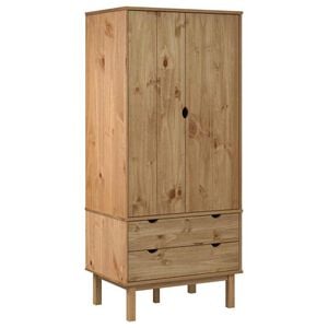 vidaXL &Scaron;atn&iacute;k OTTA 76,5x53x172 cm, borovicov&yacute; mas&iacute;v