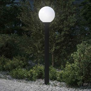 vidaXL Stĺpikov&eacute; svietidlo 120 cm čierne IP44