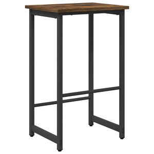 vidaXL Barov&aacute; stolička Dymov&yacute; dub 40 x 32 x 74 cm Kompozitn&eacute; drevo