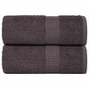 vidaXL Um&yacute;vacie utierky FROGN 2 ks antracitov&eacute; 15x21 cm 360 g/m&sup2;