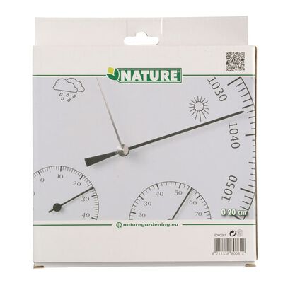 Nature 3-v-1 Barometer s teplomerom a vlhkomerom, 20 cm, 6080081