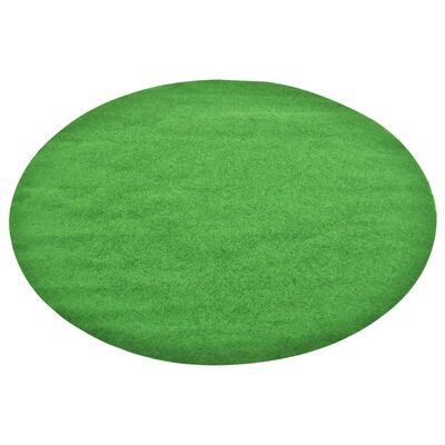 vidaXL Umelý trávnik s nopmi priemer 95 cm zelený okrúhly