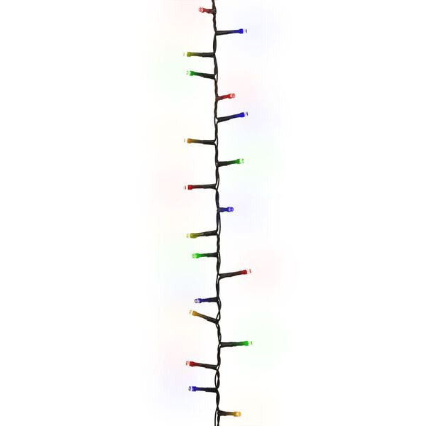 vidaXL Kompaktná LED reťaz, 2000 diód, farebná 45 m, PVC