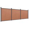 vidaXL Plotov&yacute; panel hned&yacute; 526x186 cm WPC