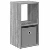 vidaXL Nočn&yacute; stol&iacute;k Siv&yacute; Sonoma 25,5 x 22 x 49,5 cm Kompozitn&eacute; drevo