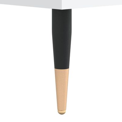 vidaXL Nočný stolík biely 40x35x47,5 cm kompozitné drevo