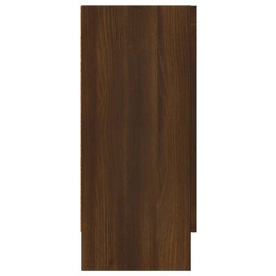 vidaXL Komoda hnedý dub 120x30,5x70 cm spracované drevo