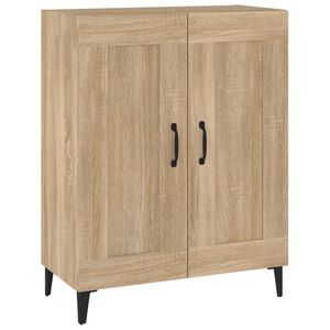 vidaXL Komoda vo farbe dubu sonoma 69,5x34x90 cm spracovan&eacute; drevo