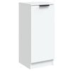 vidaXL Komoda biela 30x30x70 cm spracovan&eacute; drevo