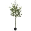 vidaXL Umel&yacute; olivovn&iacute;k 700 listov 165 cm zelen&yacute;