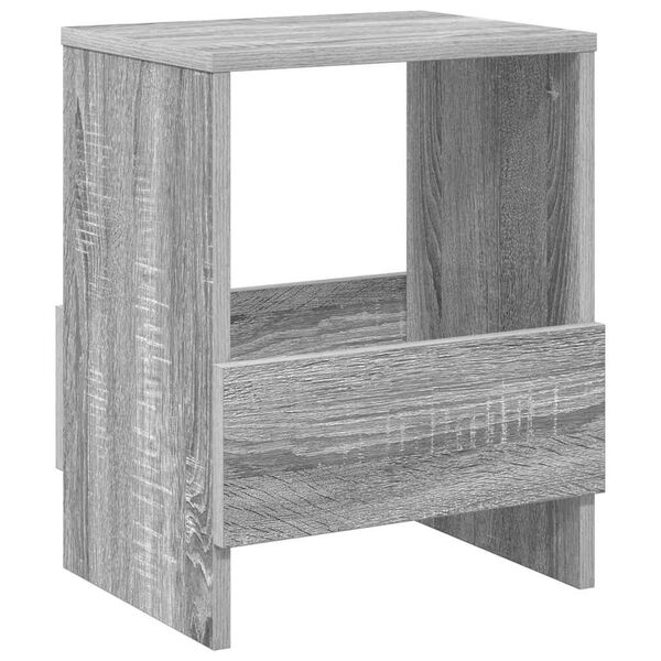 vidaXL Reg&aacute;l na časopisy Siv&yacute; Sonoma 35 x 30 x 45 cm