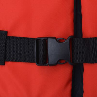 vidaXL Plávacia záchranná vesta, 50 N, 30-50 kg, červená