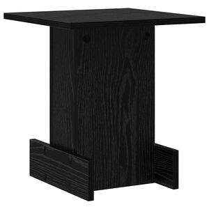 vidaXL Koncov&yacute; st&ocirc;l Čierny dub 35,5 x 35 x 40 cm Kompozitn&eacute; drevo