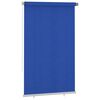 vidaXL Vonkaj&scaron;ia zatemňovacia roleta 140x230 cm modr&aacute; HDPE