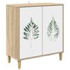 vidaXL Serv&iacute;rovacia skriňa HANAU Sonoma 69 x 33 x 75 cm