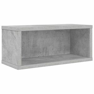 vidaXL Roh na skladovanie CD Bet&oacute;novo siv&aacute; 40 x 17 x 17 cm