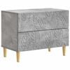 vidaXL Nočn&yacute; stol&iacute;k Bet&oacute;novo siv&aacute; 62 x 34,5 x 48 cm Kompozitn&eacute; drevo