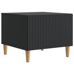 vidaXL Konferenčn&yacute; stol&iacute;k Čierna 49 x 50 x 40 cm Kompozitn&eacute; drevo