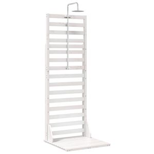 vidaXL Extern&aacute; sprcha 225 cm Biela