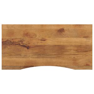 vidaXL Stolov&aacute; doska so zakriven&iacute;m 110x60x2,5 cm surov&yacute; mangov&yacute; mas&iacute;v