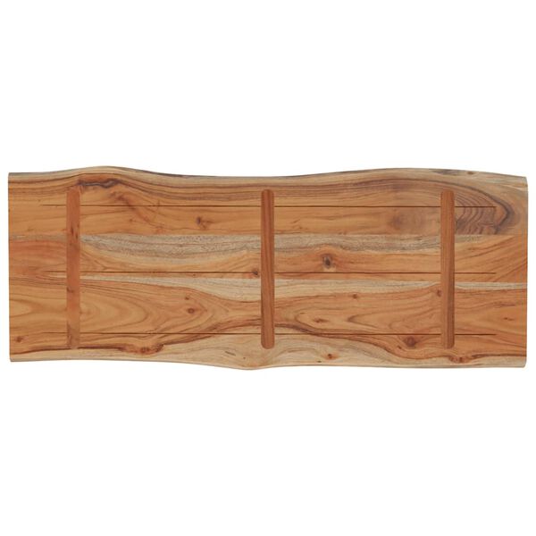 vidaXL Stolov&aacute; doska 80x40x2,5 cm obdĺžnik mas&iacute;vna ak&aacute;cia živ&aacute; hrana