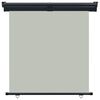 vidaXL Bočná markíza na balkón 170x250 cm sivá