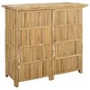 vidaXL Exteri&eacute;rov&yacute; barov&yacute; st&ocirc;l Pr&iacute;rodn&aacute; 115 x 55 x 105 cm Bambus