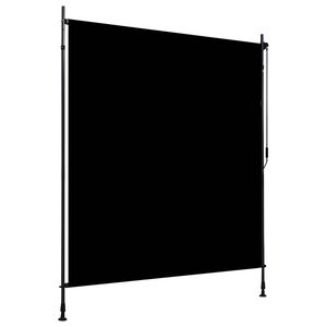 vidaXL Vonkaj&scaron;ia zatemňovacia roleta antracitov&aacute; 200x270 cm