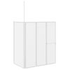 Vaňov&aacute; z&aacute;stena v tvare L 70x120x137 cm, 4 panely, skladacia
