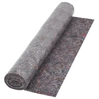 vidaXL Ochranný koberec z flícu, 50 m, 180 g/m², sivý