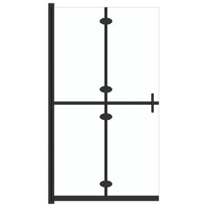 vidaXL Skladacia sprchov&aacute; z&aacute;stena priehľadn&eacute; ESG sklo 70x190 cm