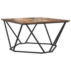 vidaXL Konferenčn&yacute; stol&iacute;k Dymov&aacute; dub 80 x 80 x 45 cm