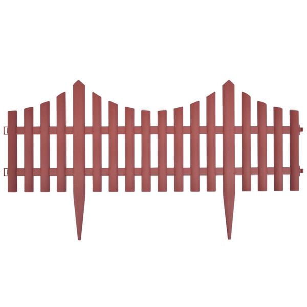 vidaXL Tr&aacute;vnikov&eacute; lemy 17 ks, 10 m, hned&eacute;