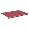 vidaXL N&aacute;hradn&aacute; l&aacute;tka na mark&iacute;zu, burgundsk&aacute; červen&aacute;, 5x3,5 m, polyester