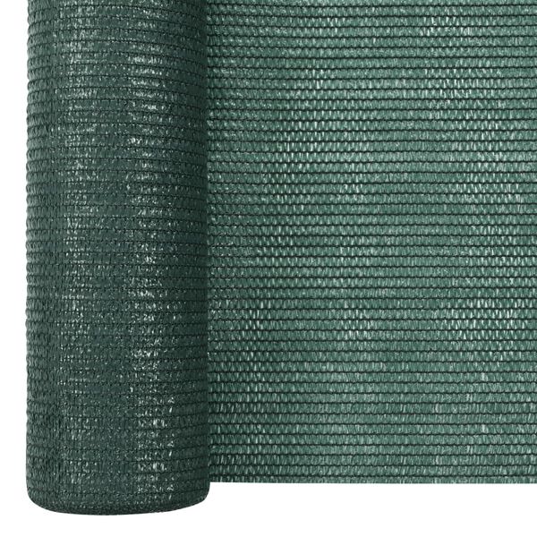 vidaXL Tieniaca sieť zelená 2x25 m HDPE 75 g/m²