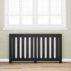 vidaXL Kryt radi&aacute;tora Čierny dub 149 x 20 x 82 cm Kompozitn&eacute; drevo