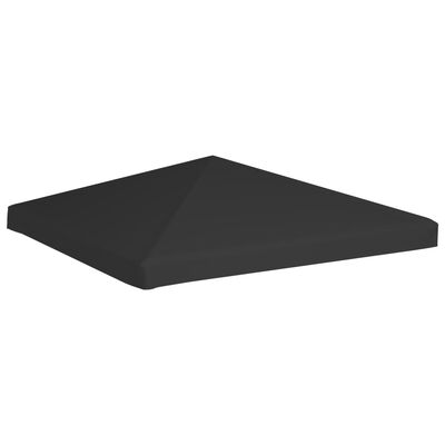 vidaXL Strieška na altánok 270 g/m², 3x3 m, čierna