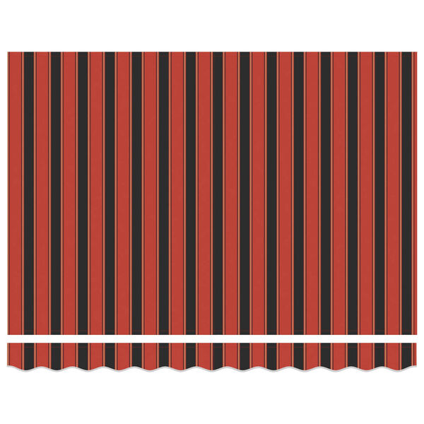 vidaXL Zatemniteľn&aacute; mark&iacute;za Oranžov&aacute; a Čierna 350 x 250 cm