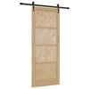 vidaXL Posuvn&eacute; dvere ORKDAL Pr&iacute;rodn&aacute; 86 x 211 cm Borovicov&yacute; mas&iacute;v