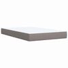 vidaXL Boxspring posteľ s matracom sivohned&yacute; 120x200 cm l&aacute;tka